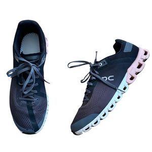 On Running Women's Cloudflow Running Shoes - Rock/Rose, Size 9US